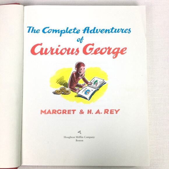 The Complete Adventures of Curious George Vintage 2001 Hardcover Children's Book - Picture 7 of 12